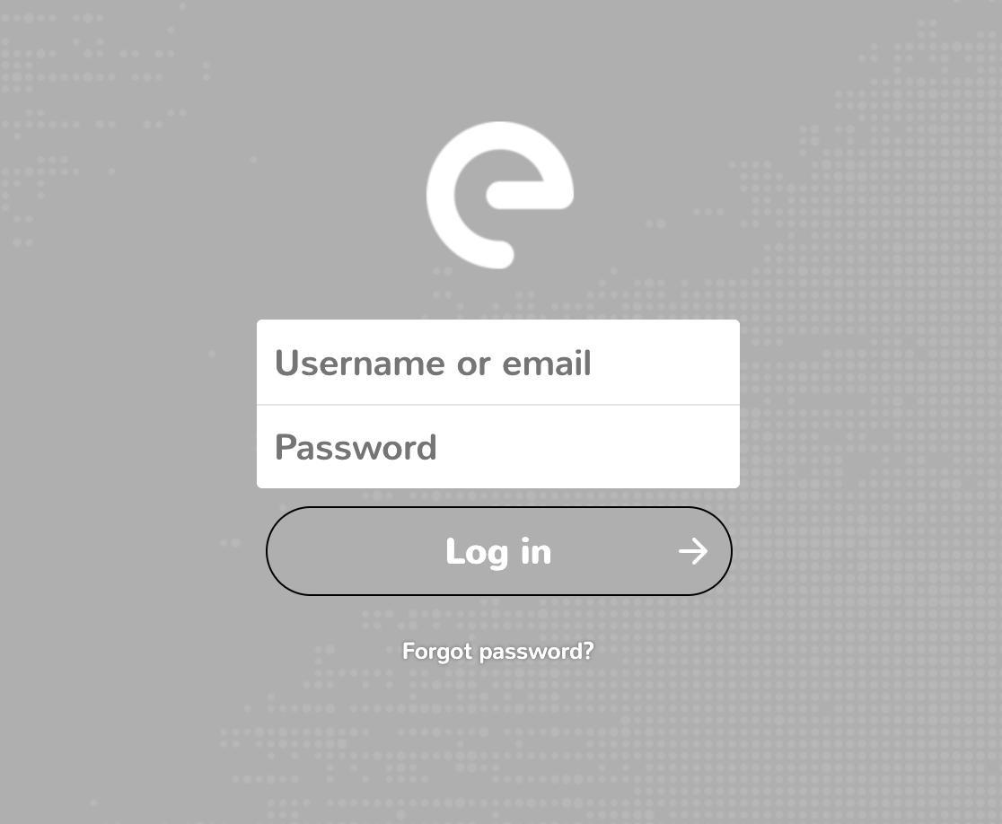 log in